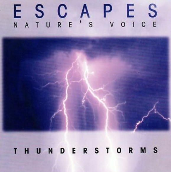 Escapes Nature's Voice Thunder Storms Audio CD - Picture 1 of 4